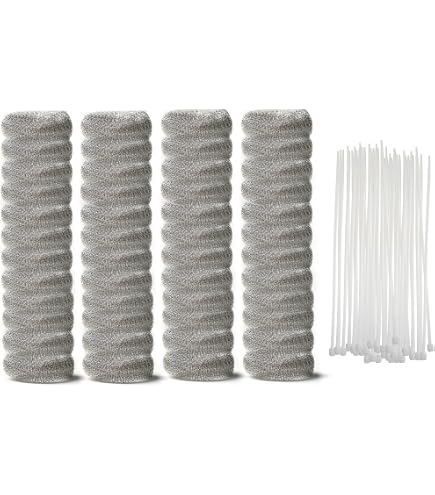 Amazon.com: 48 PCS Lint Traps Washing Machine Lint Trap Stainless
